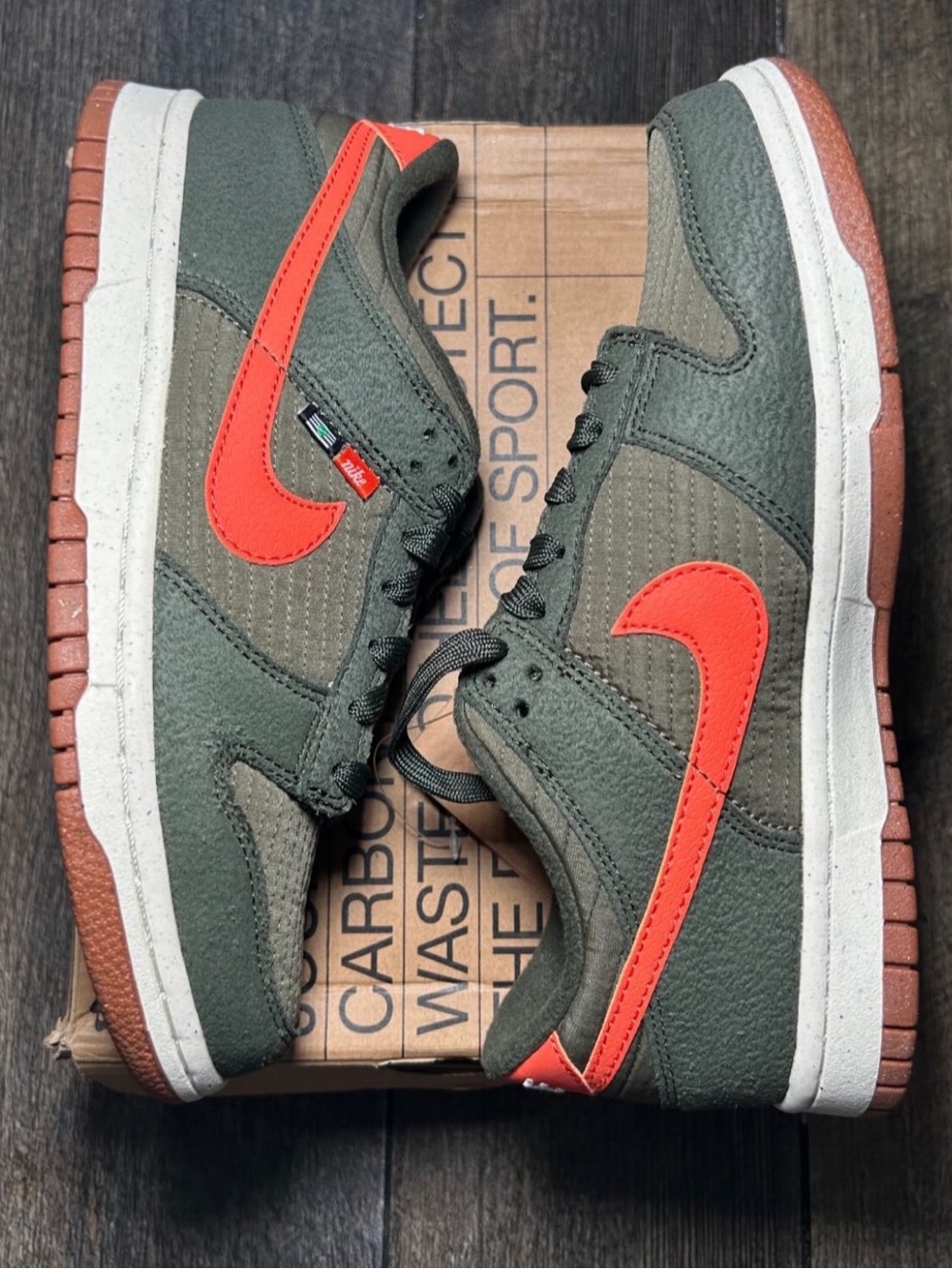 Nike Dunk Low NN “Toasty Sequoia” Size 5.5Y